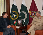 Zakhilwal, Gen. Bajwa Confer  on Afghanistan Situation